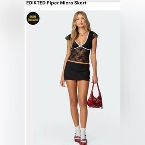 Edikted Piper Micro Skort